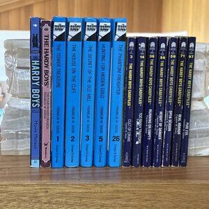 The Hardy Boys Book Lot of 14 Detective Stories Mysteries Collector Mixed Series